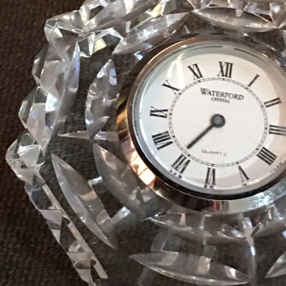 Cristal clock Waterford - Picture 4 of 5